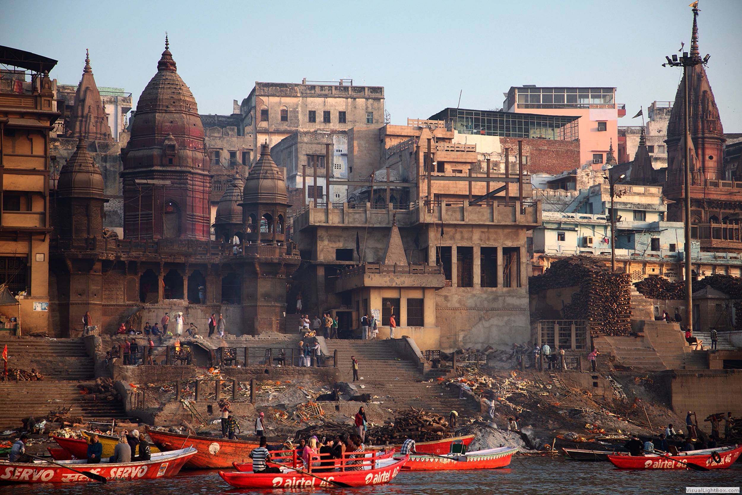 Foto Varanasi - Dal tramonto
                        all'alba